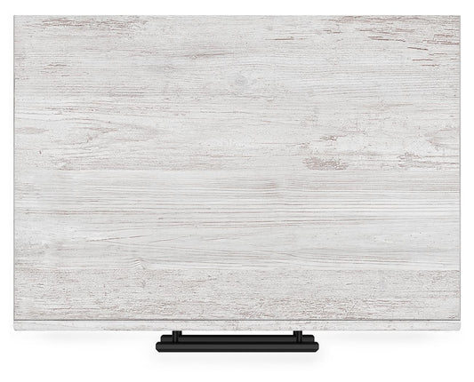 Cayboni - Whitewash - Two Drawer Night Stand - Hornell Furniture Outlet