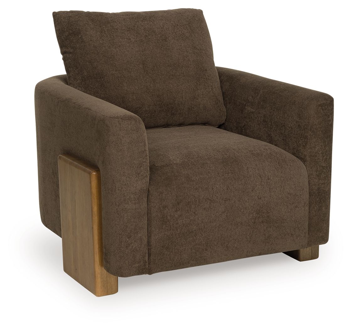 Dairlett - Brown - Accent Chair - Hornell Furniture Outlet