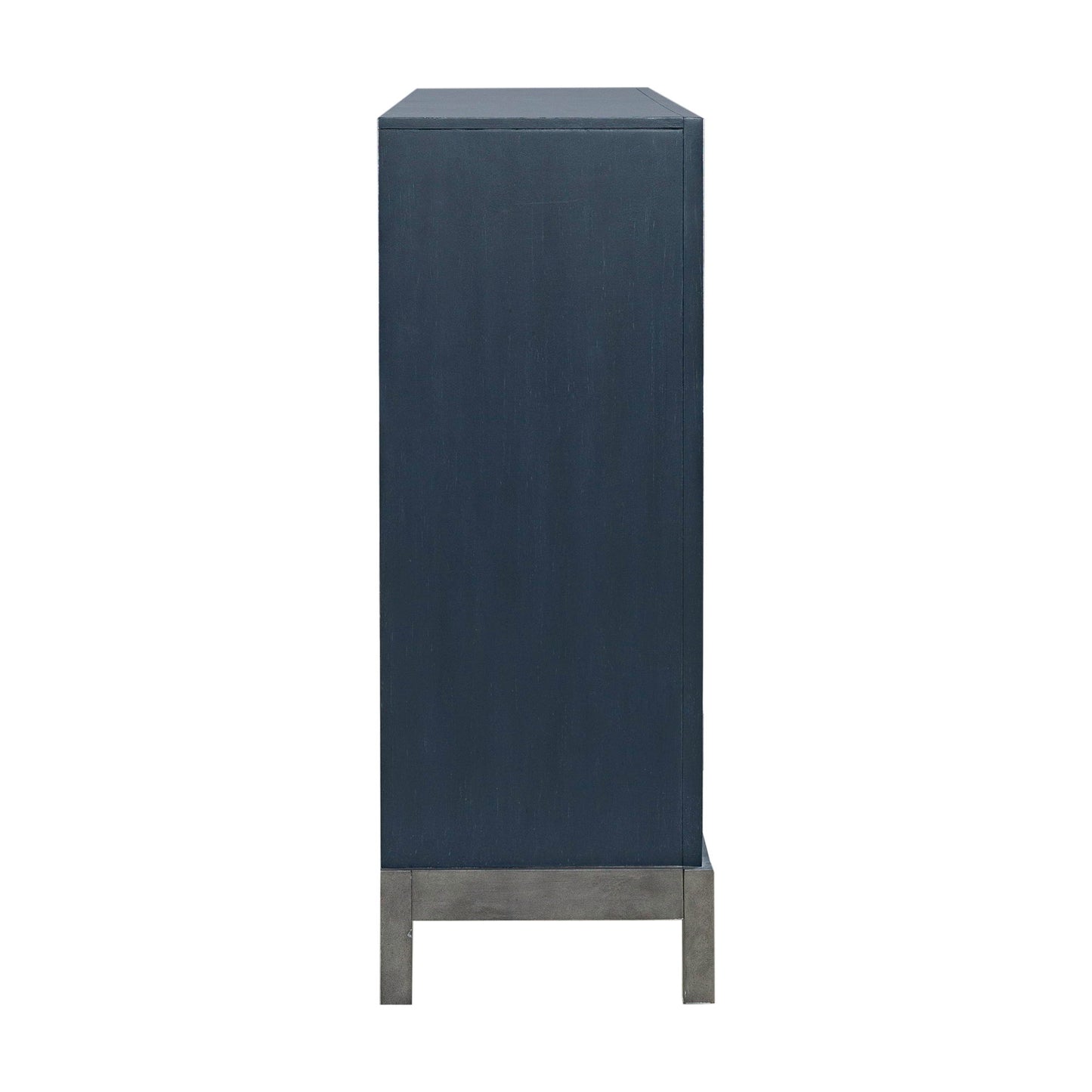 Braxton - Accent Cabinet - Azure Blue - Hornell Furniture Outlet