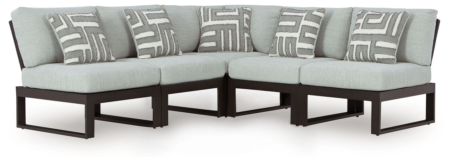 Beachloft - Outdoor Sectional - Hornell Furniture Outlet