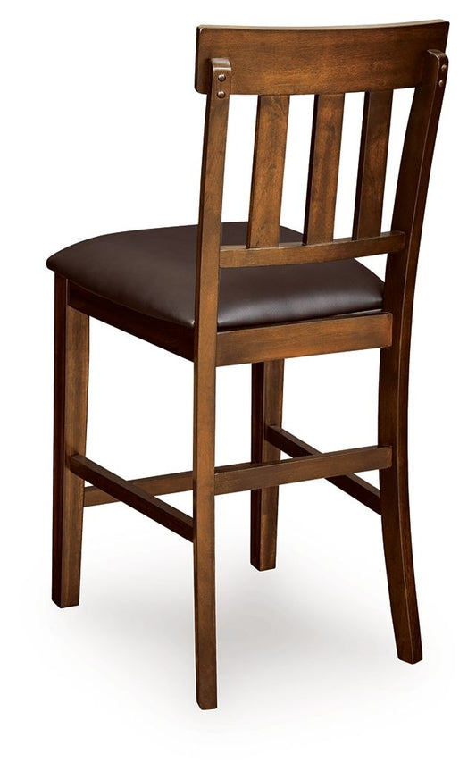 Ralene - Upholstered Barstool (Set of 2) - Medium Brown - Hornell Furniture Outlet
