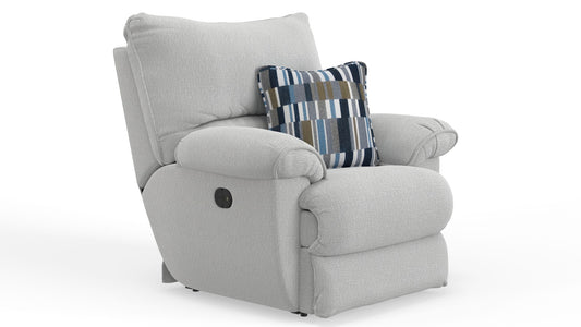 Lenny - Lay Flat Power Recliner - Hornell Furniture Outlet