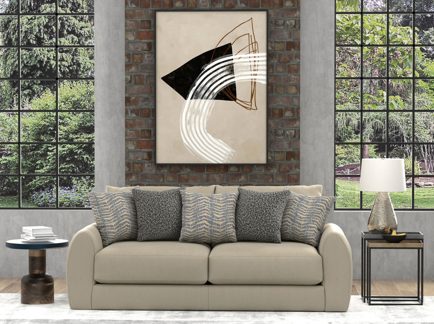 Ezra - Sofa - Twine - Hornell Furniture Outlet