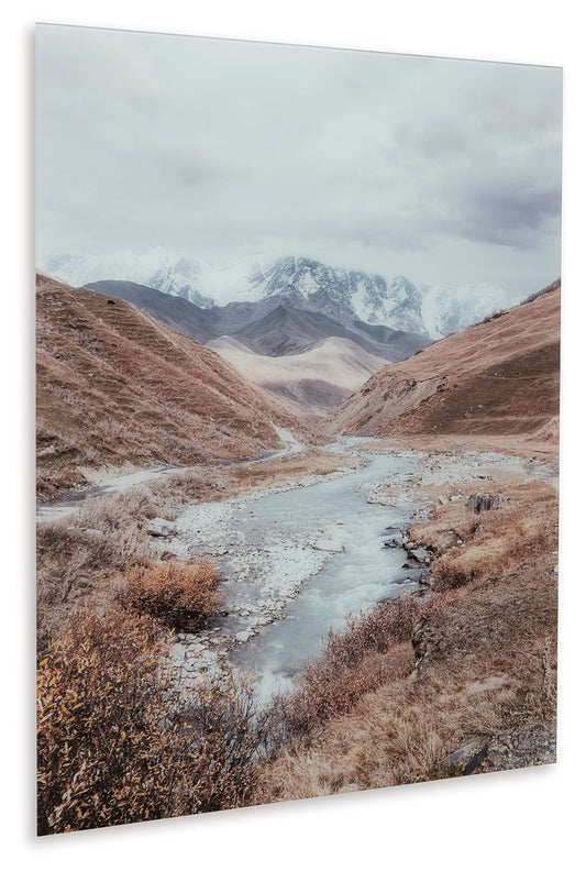 Darinby - Gray / Brown / White - Wall Art - Hornell Furniture Outlet