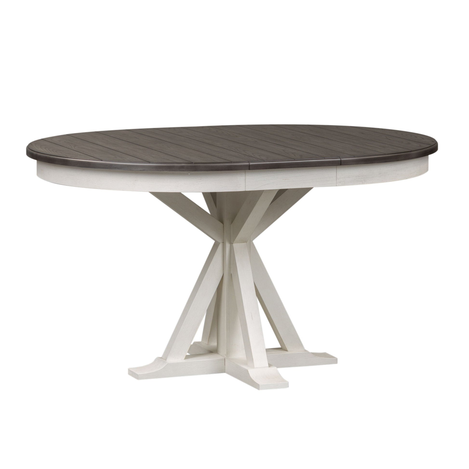 Allyson Park - Pedestal Table Set - Hornell Furniture Outlet