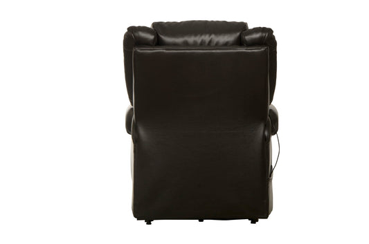 Cosset - Power Lift With Power Headrest / Layflat / Heat / Massage - Espresso - Hornell Furniture Outlet