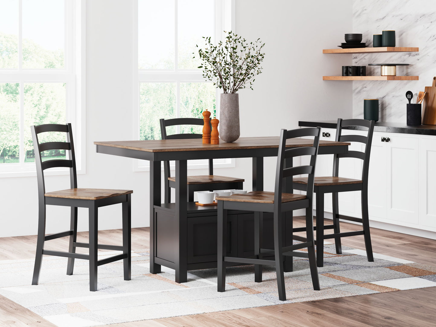 Wildenauer - Counter Dining Room Set - Hornell Furniture Outlet