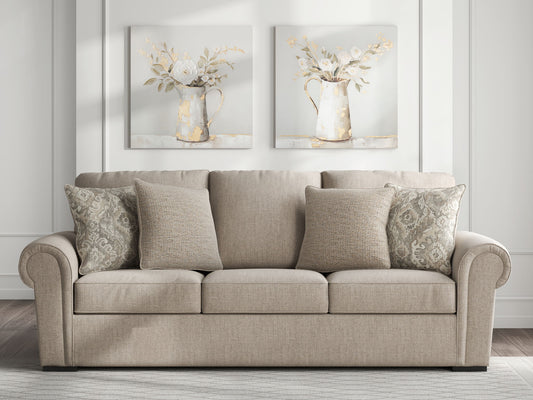 Sararose - Sofa - Heather - Hornell Furniture Outlet