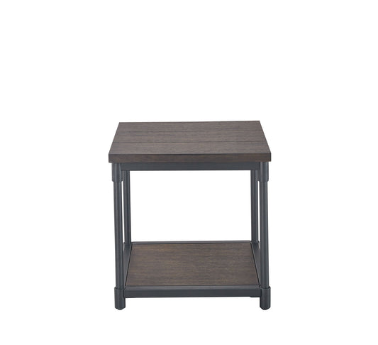 Prescott - End table - Brown - Hornell Furniture Outlet