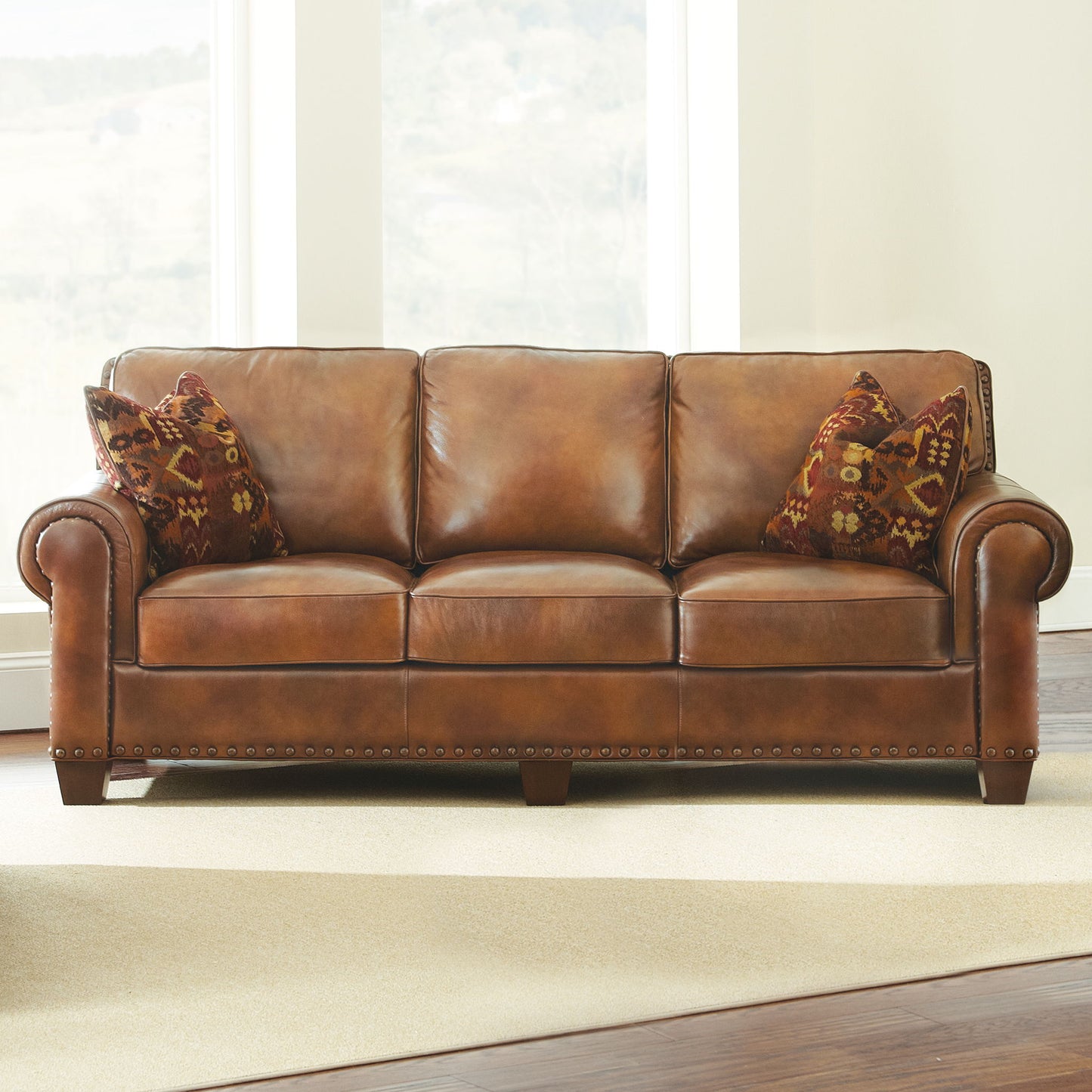 Silverado - Sofa - Dark Brown - Hornell Furniture Outlet