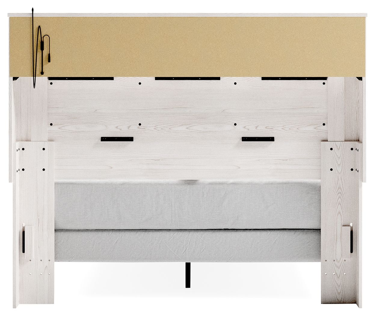 Altyra - Panel Bookcase Headboard - Hornell Furniture Outlet