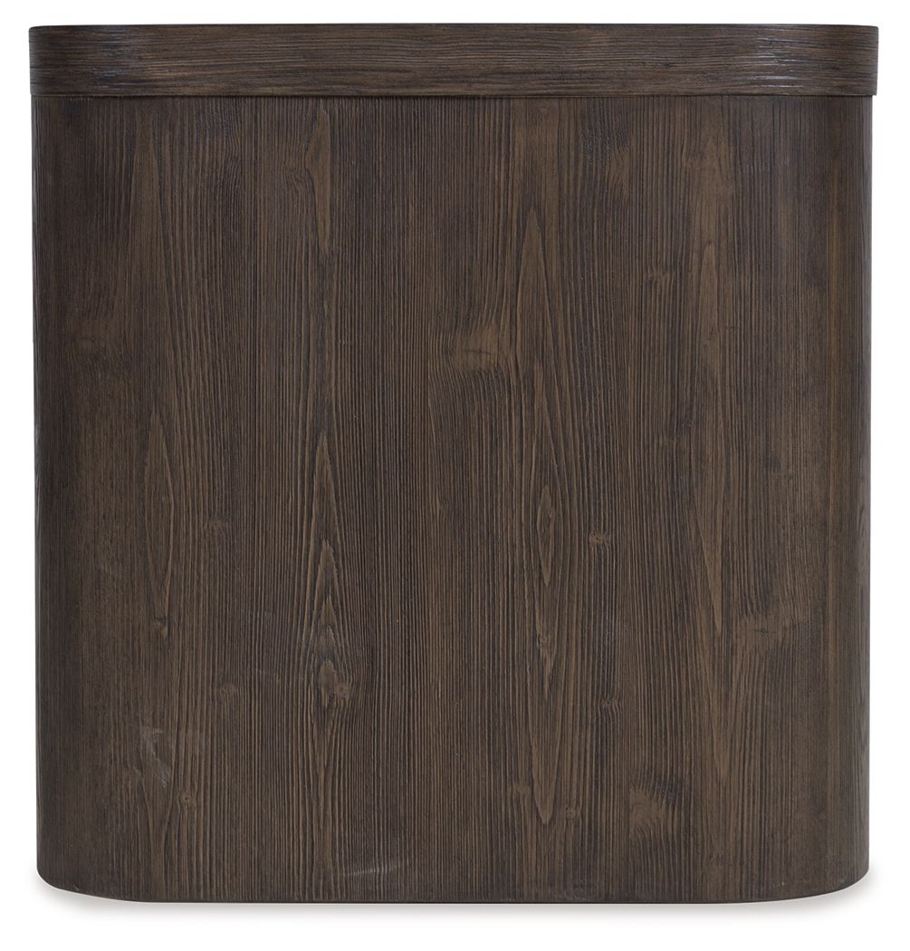 Neo - Rich Brown - Square End Table - Hornell Furniture Outlet