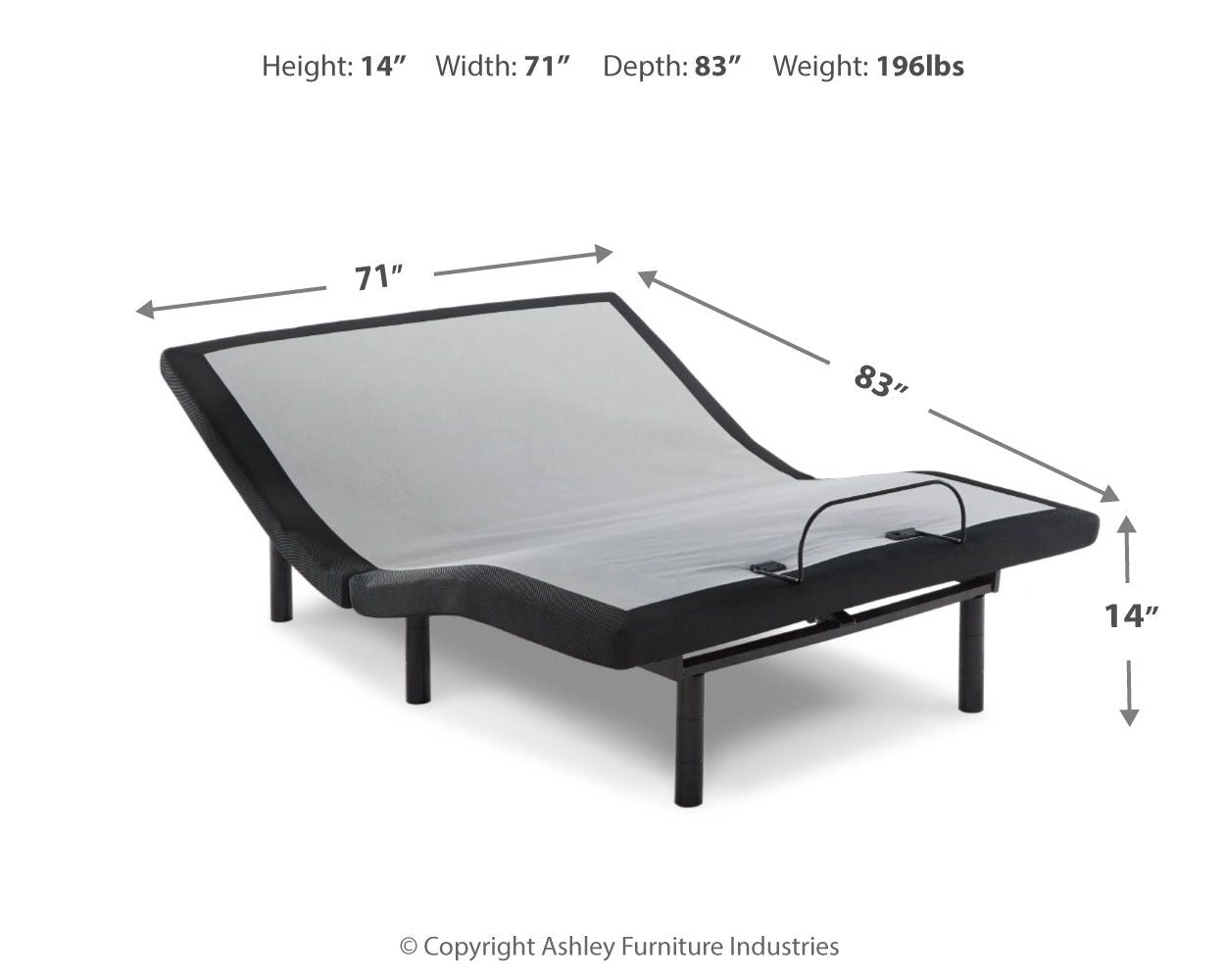 Head - Foot Model Best - Adjustable Base - Hornell Furniture Outlet