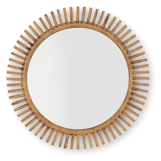 Tedwell - Brown - Accent Mirror - Hornell Furniture Outlet