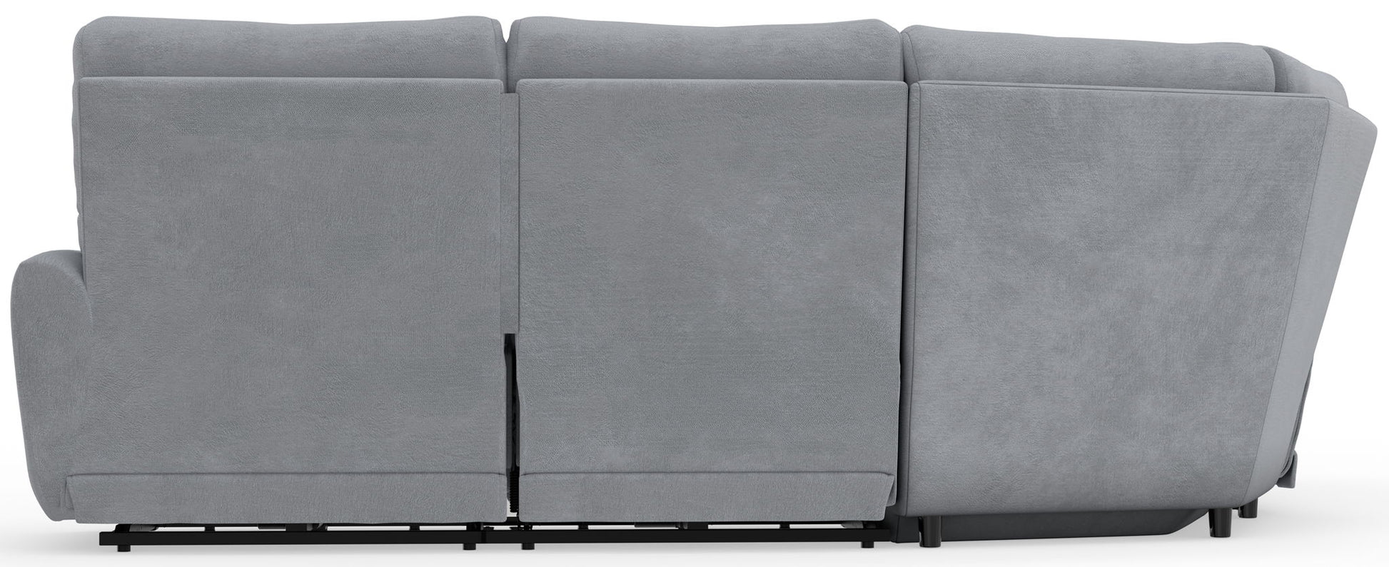 Majesty - Deep Seating Power Reclining Sectional - Hornell Furniture Outlet