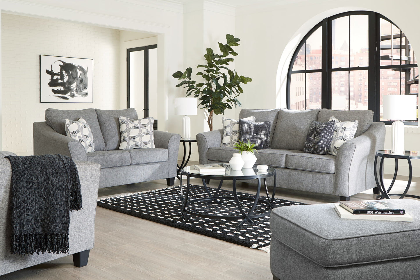 Mathonia - Living Room Set - Hornell Furniture Outlet