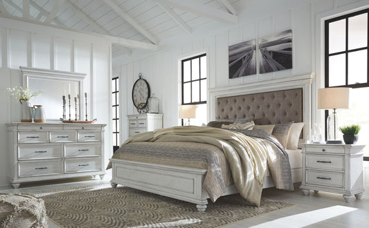 Kanwyn - Upholstered Bedroom Set - Hornell Furniture Outlet