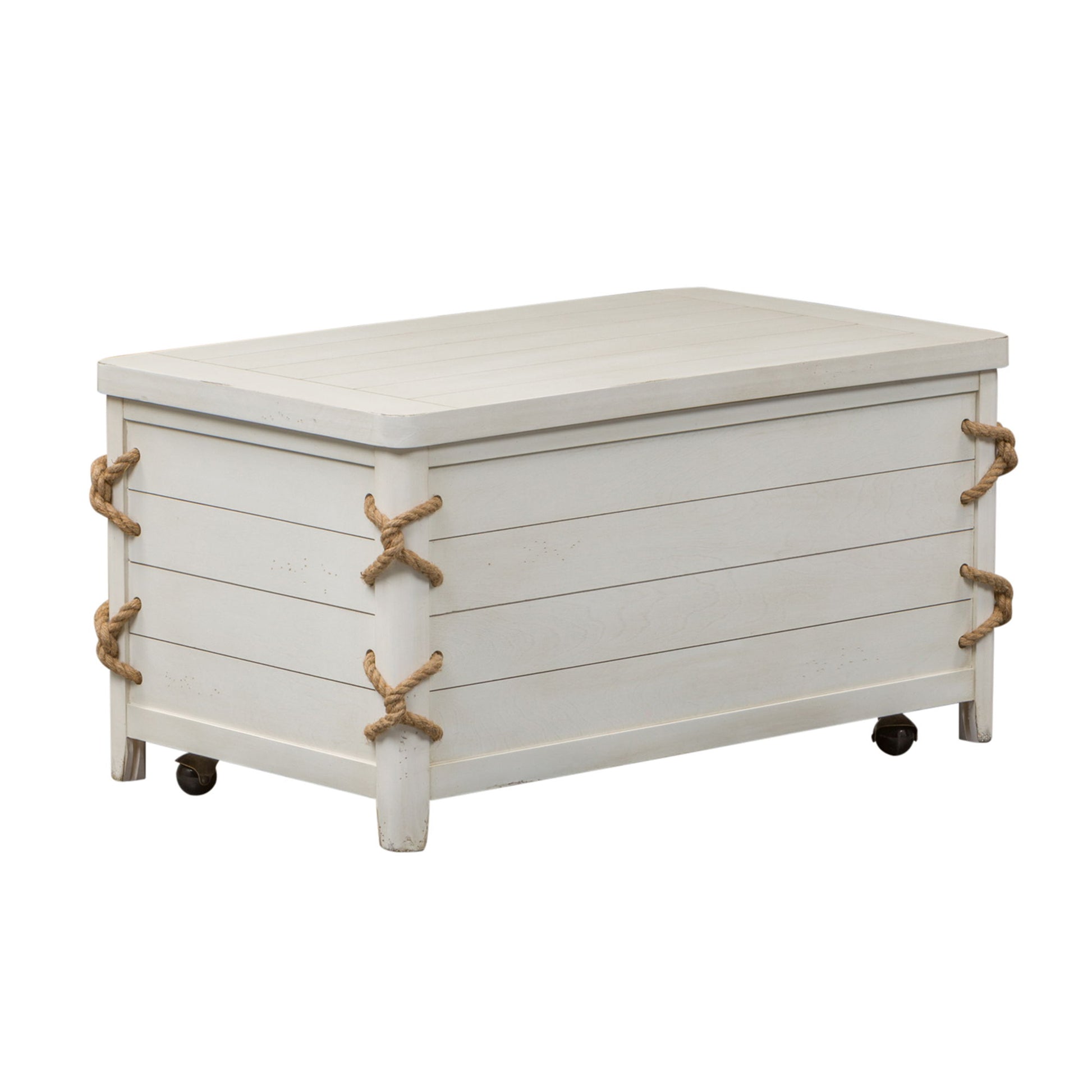 Dockside - Storage Trunk - White - Hornell Furniture Outlet