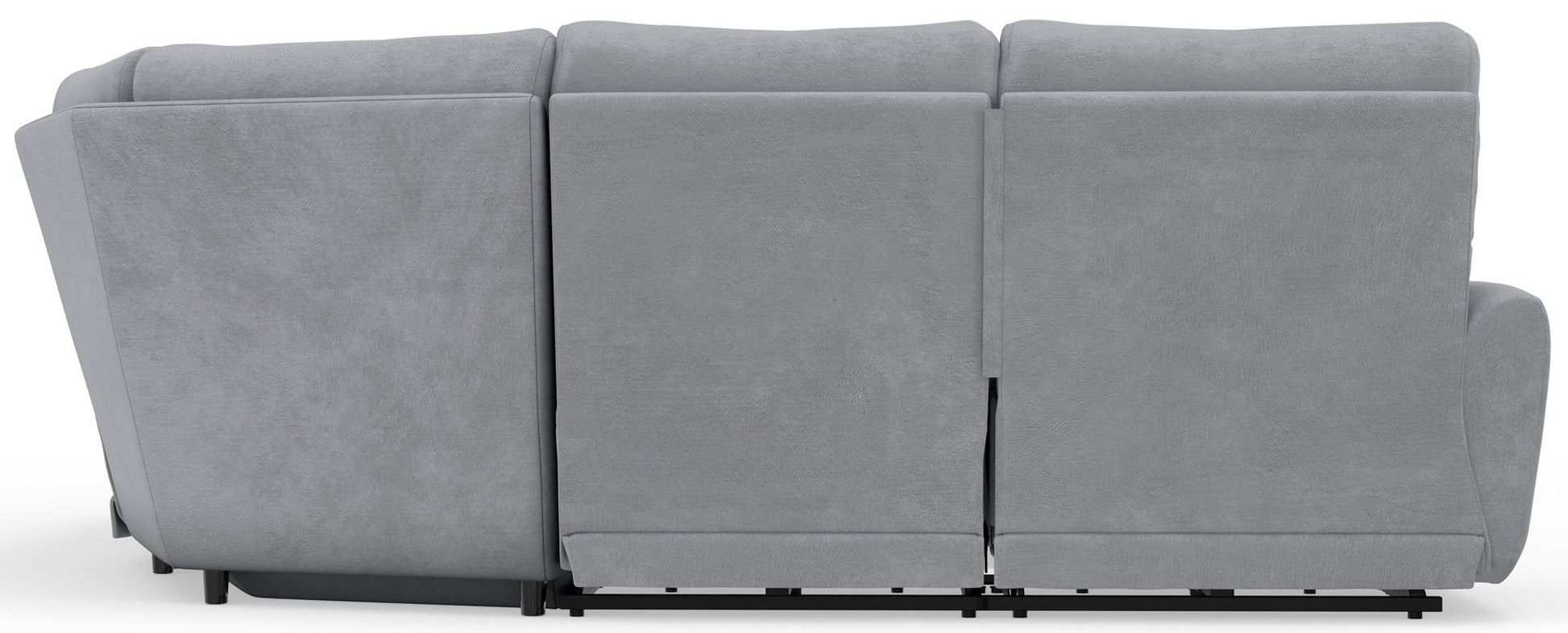 Majesty - Deep Seating Power Reclining Sectional - Hornell Furniture Outlet