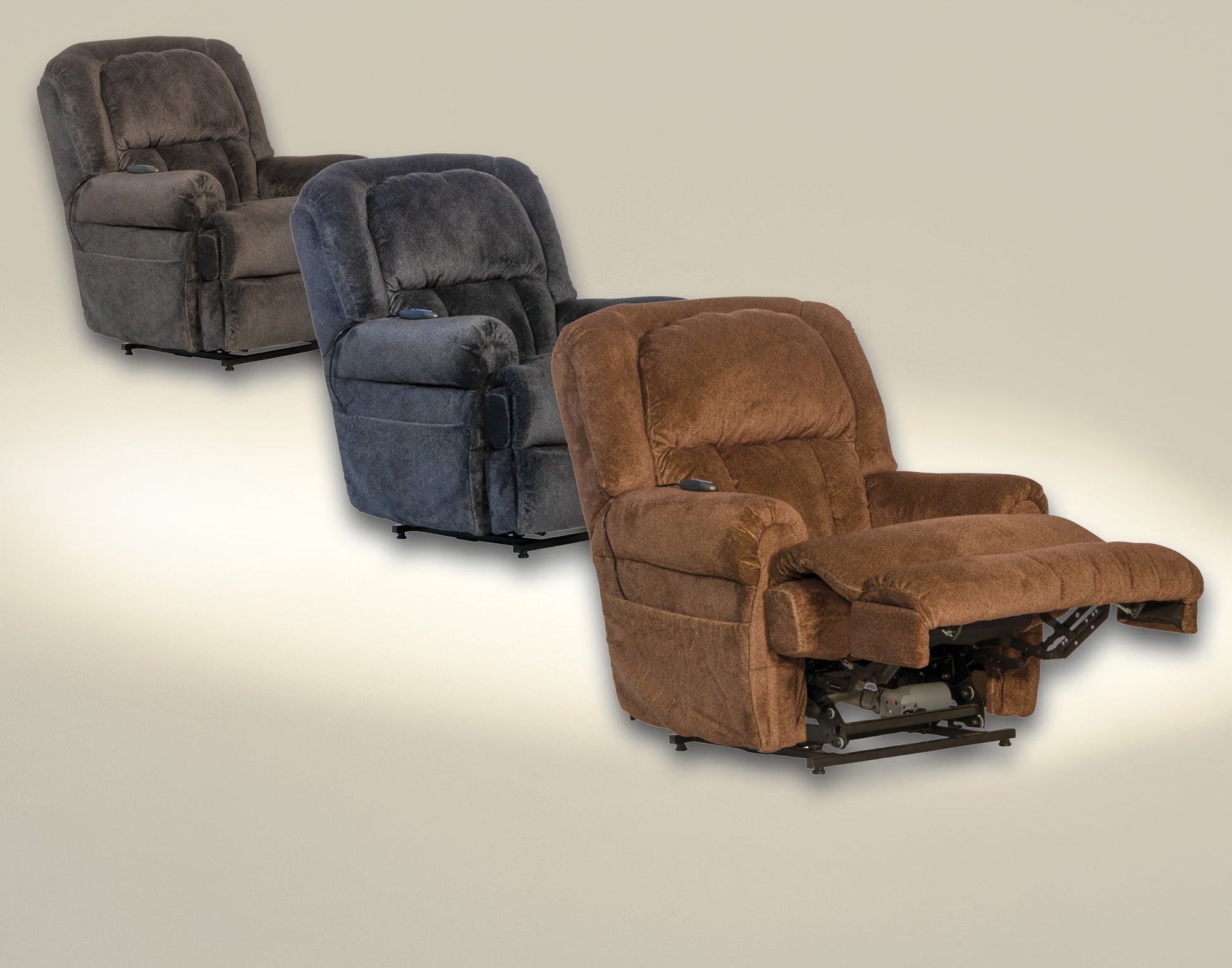 Burns - Power Lift Full Lay Flat With "Dual Motor" Comfort Function - Hornell Furniture Outlet