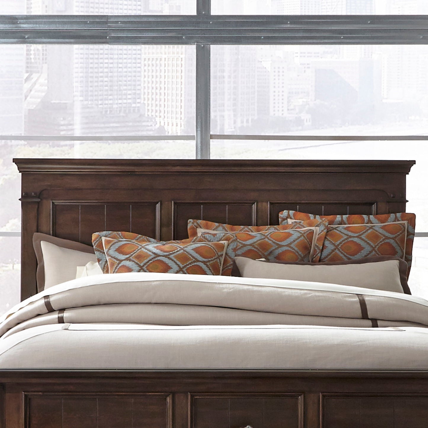 Saddlebrook - Panel Headboard - Hornell Furniture Outlet