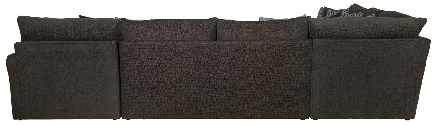 Galaxy - Sectional And Cocktail Ottoman - Hornell Furniture Outlet
