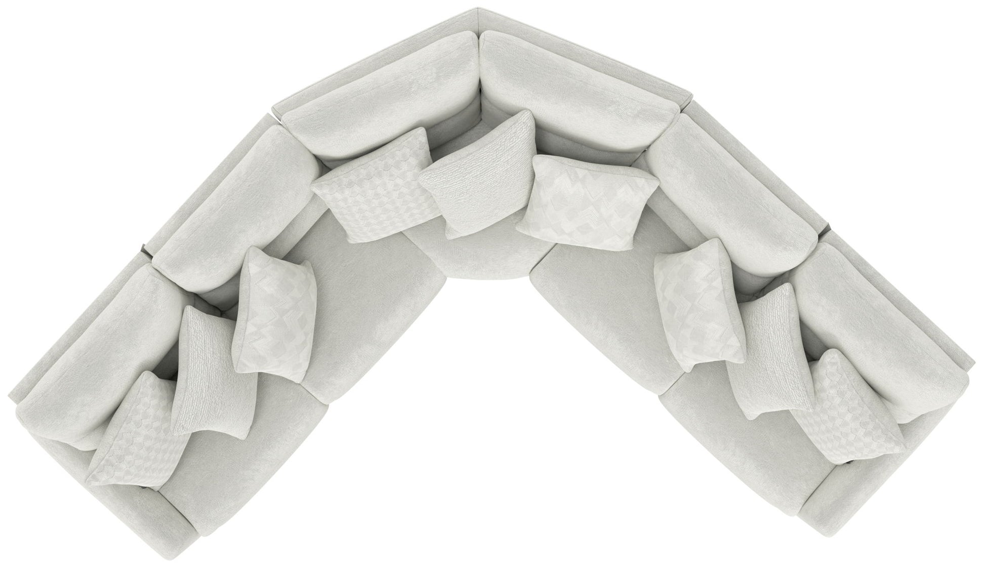 Majesty - Deep Seating Power Reclining Sectional - Hornell Furniture Outlet