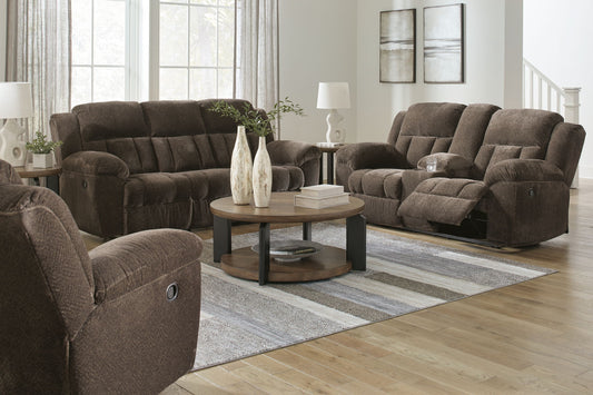 Frohn - Reclining Living Room Set - Hornell Furniture Outlet