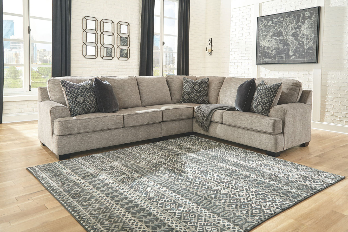 Bovarian - Sectional - Hornell Furniture Outlet