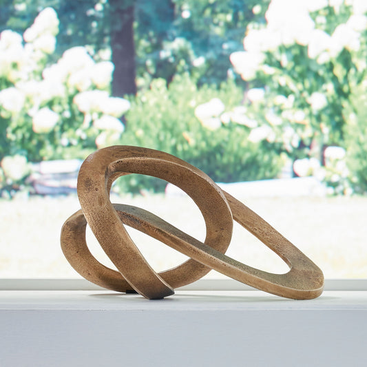 Dunnruck - Antique Brass Finish - Sculpture - Hornell Furniture Outlet