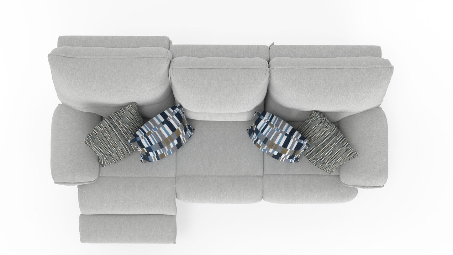 Lenny - Power Lay Flat Reclining Sofa - Hornell Furniture Outlet
