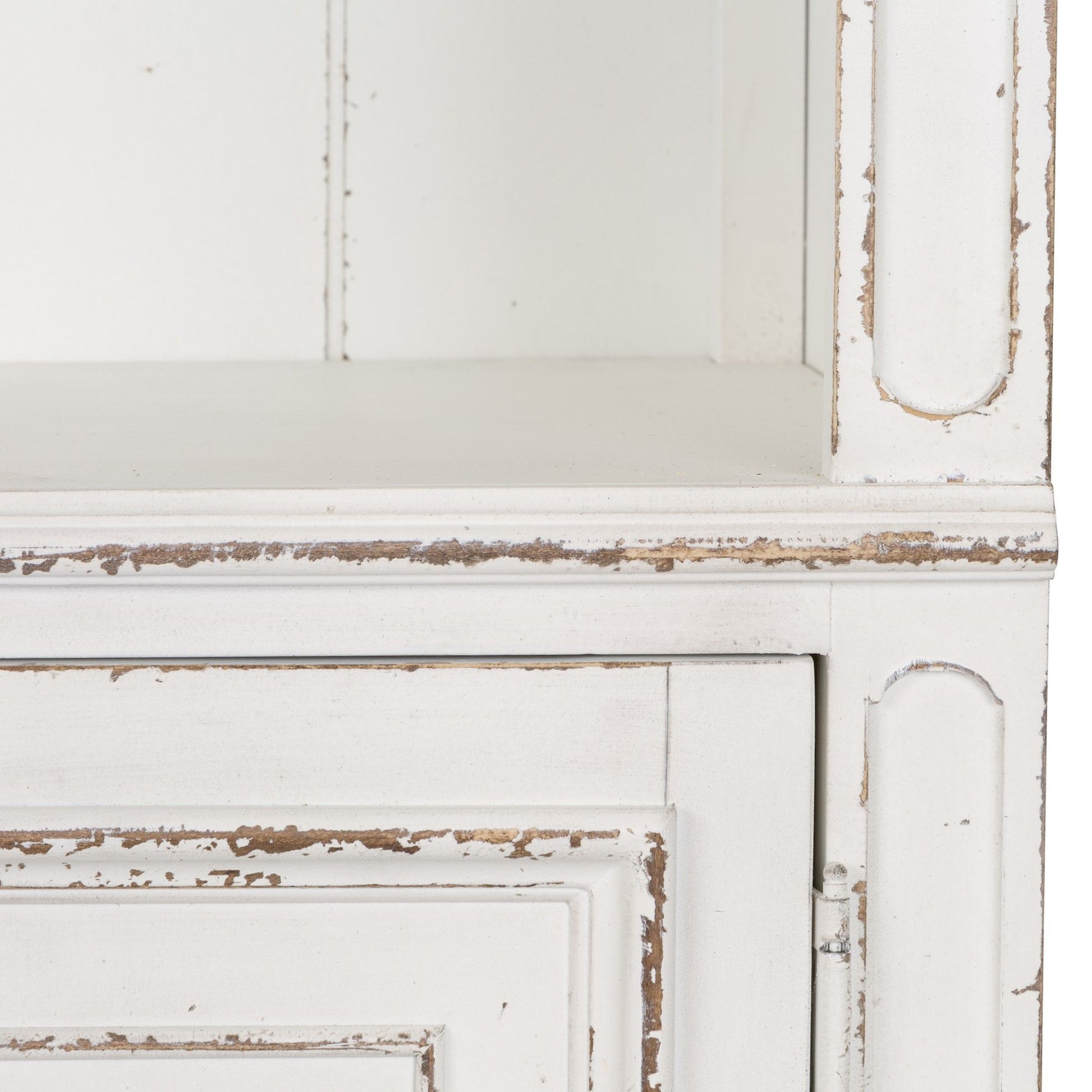 Magnolia Manor - Bunching Bookcase - White - Hornell Furniture Outlet