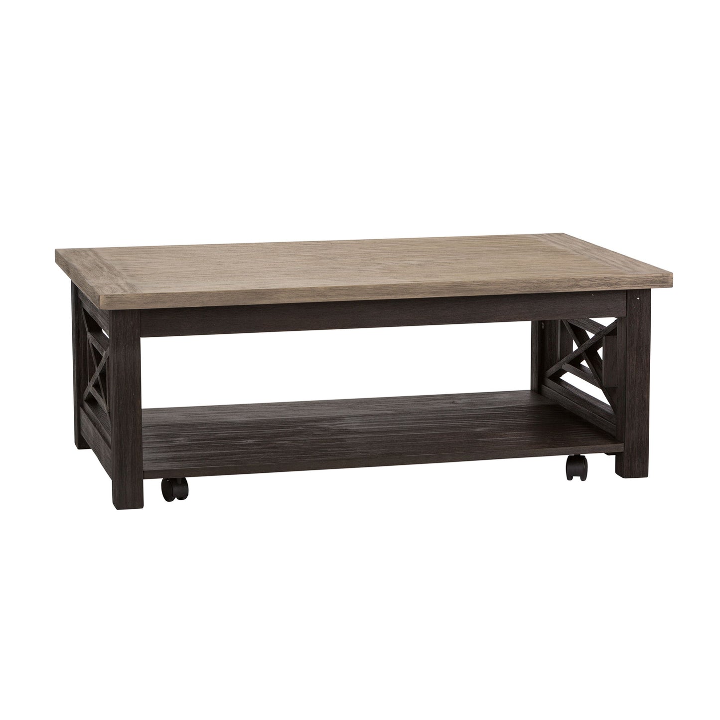 Heatherbrook - Cocktail Table - Black - Hornell Furniture Outlet