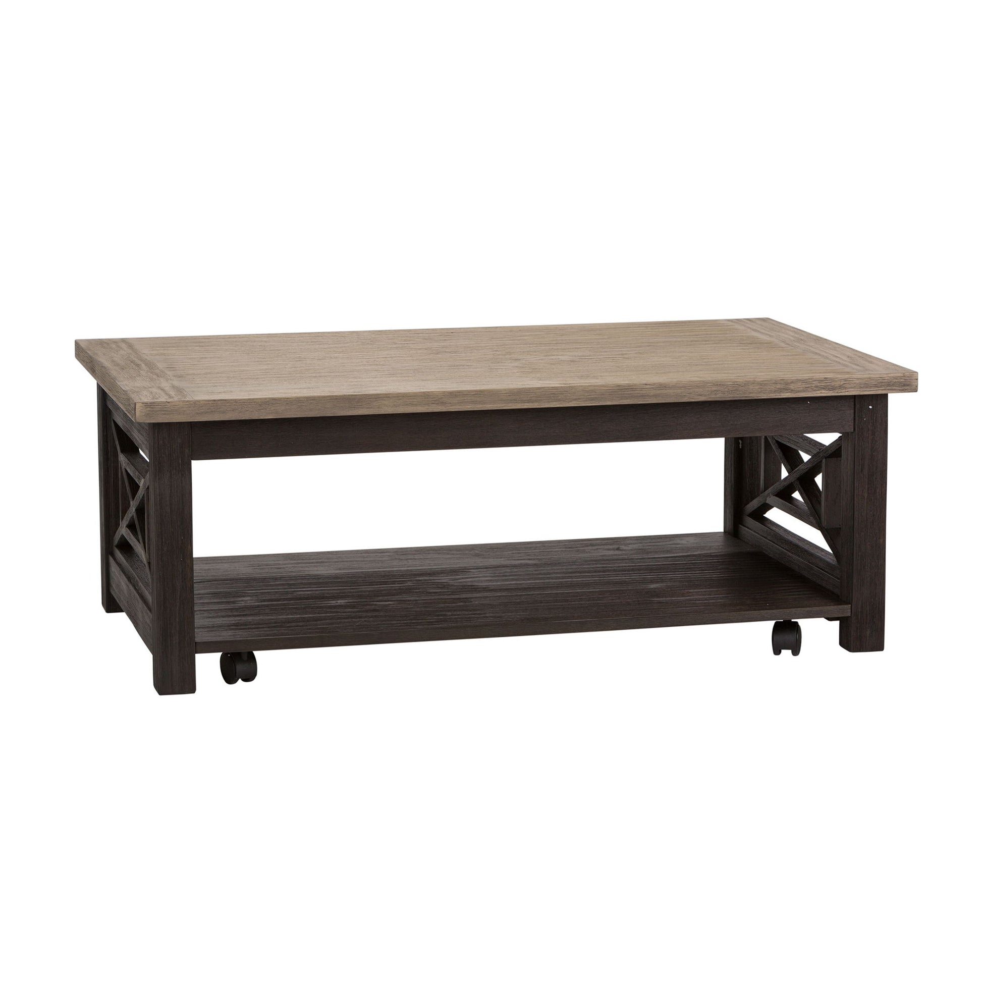Heatherbrook - Cocktail Table - Black - Hornell Furniture Outlet