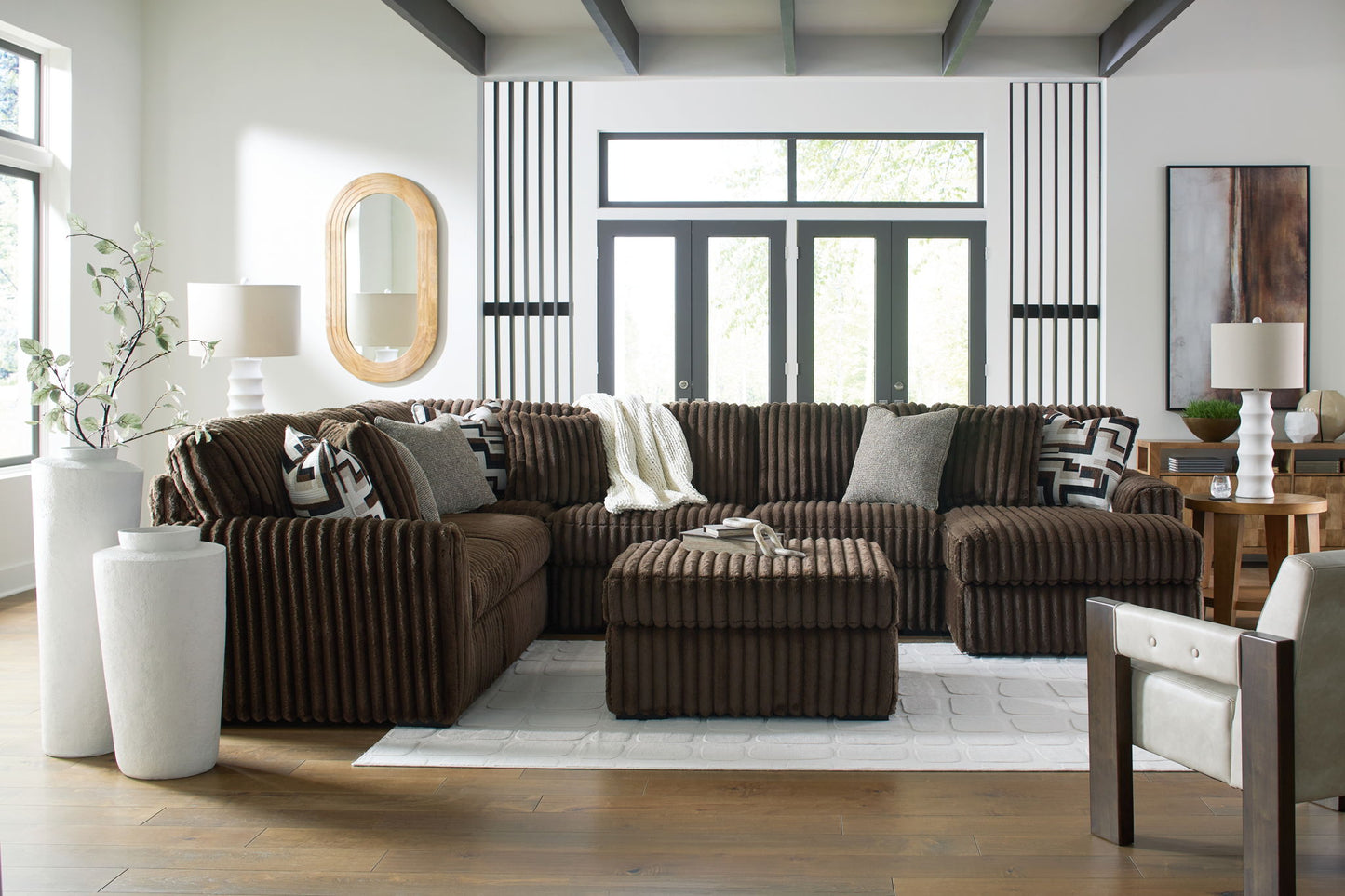 Midnight - Madness - Sectional - Hornell Furniture Outlet