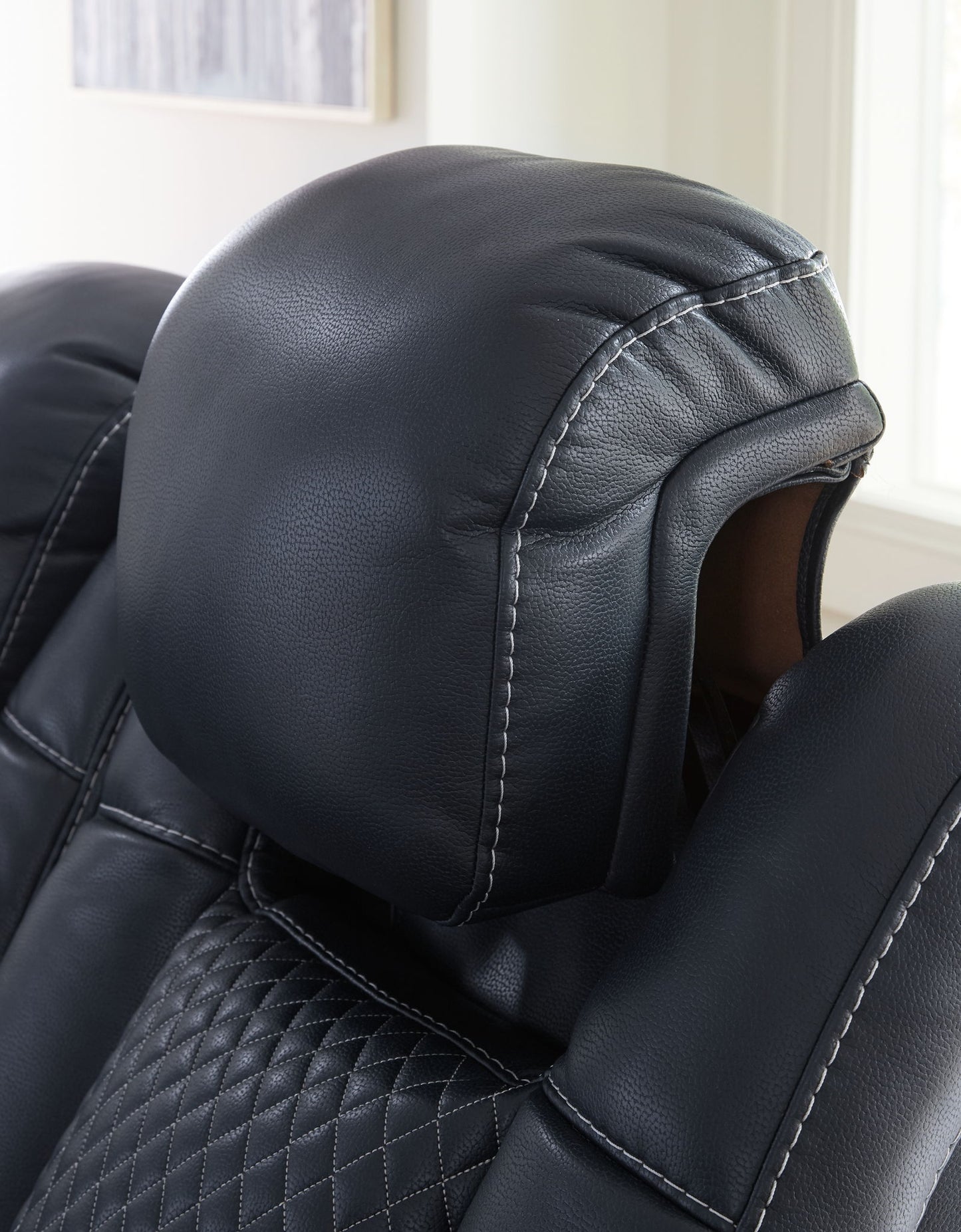 Fyne - dyme - Power Recliner/Adj Headrest - Hornell Furniture Outlet