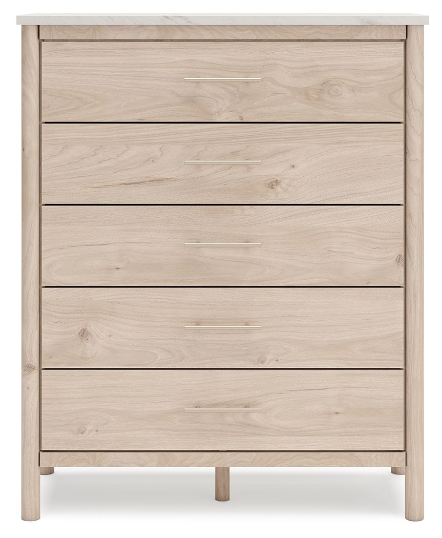 Cadmori - Five Drawer Wide Chest - Hornell Furniture Outlet