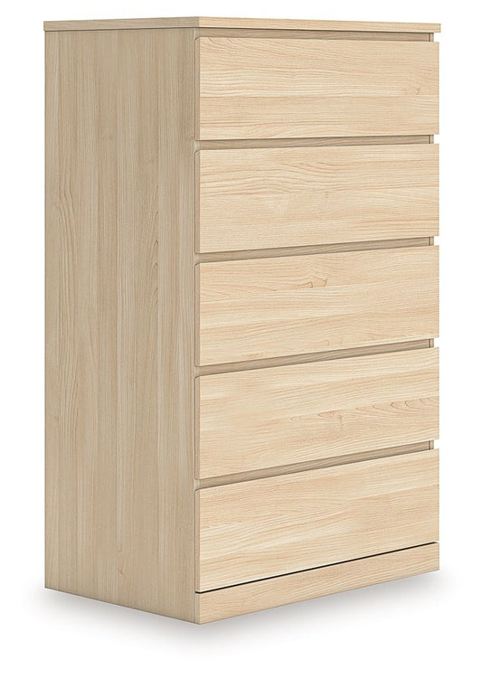 Onita - Five Drawer Chest - Hornell Furniture Outlet