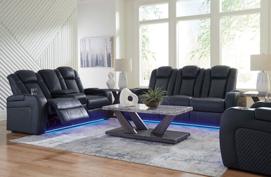 Fyne - dyme - Reclining Living Room Set - Hornell Furniture Outlet
