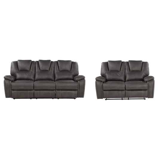 Katrine - Reclining Living Room Set - Hornell Furniture Outlet