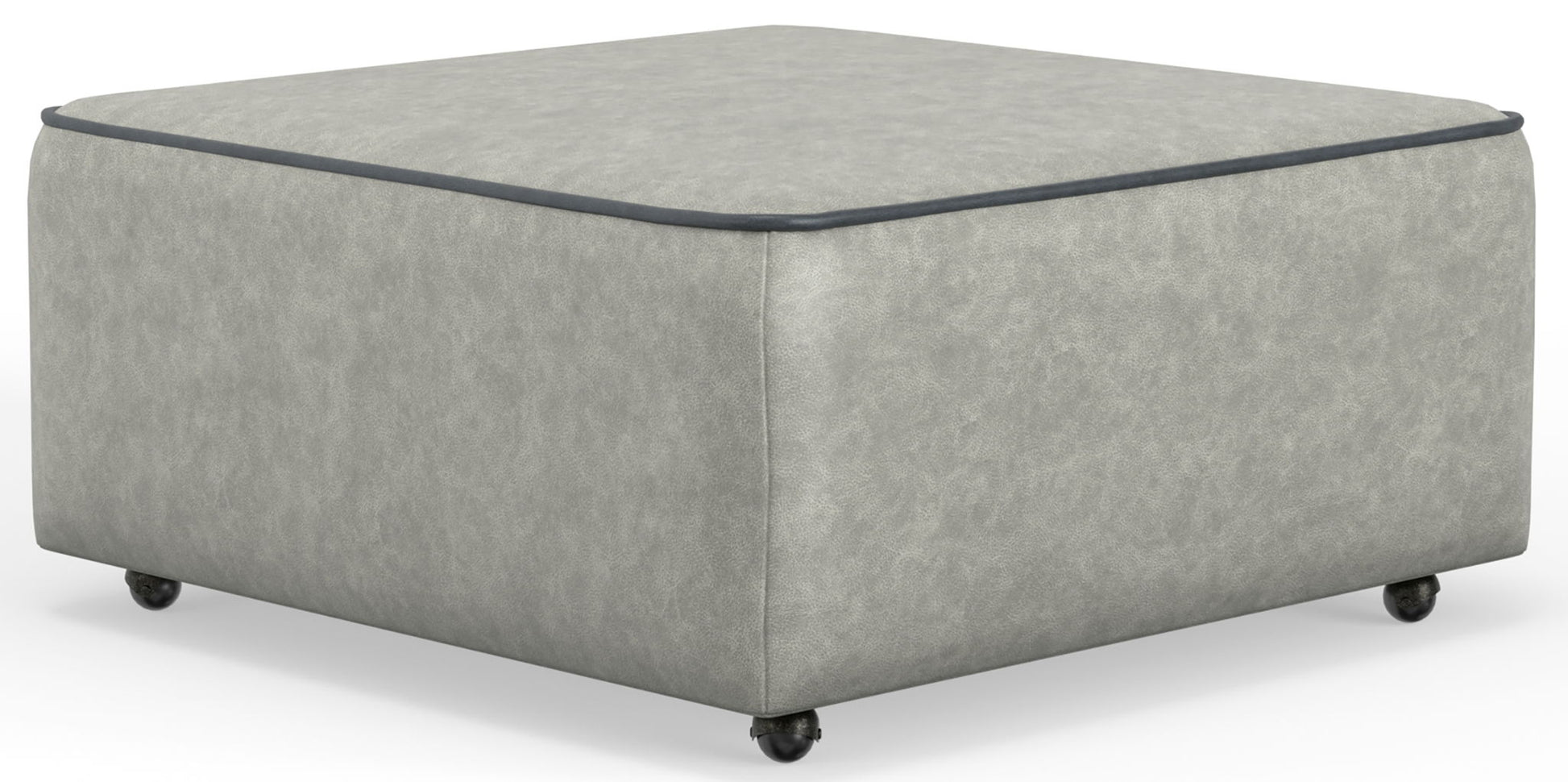 Nico - Castered Cocktail Ottoman - Hornell Furniture Outlet