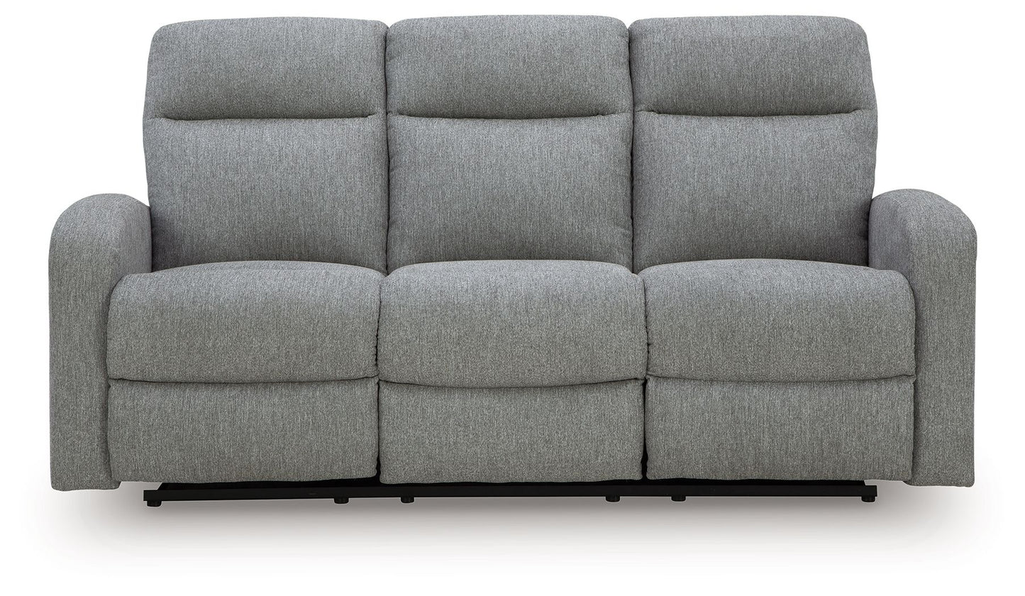 Gauntlet - Sterling - Reclining Sofa - Hornell Furniture Outlet