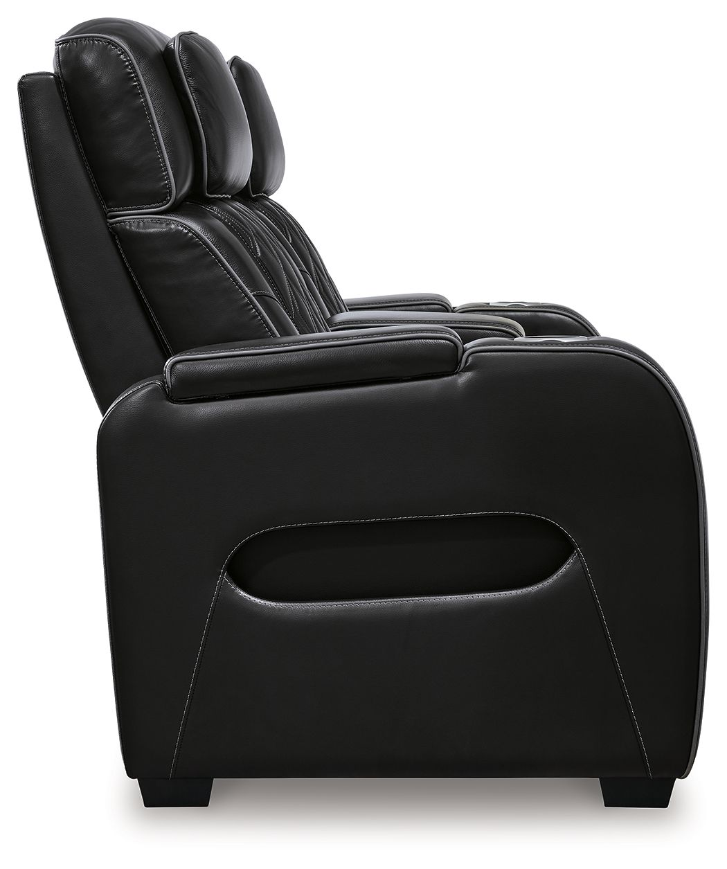 Boyington - Black - 2 Pc. - Power Reclining Sofa And Loveseat - Hornell Furniture Outlet
