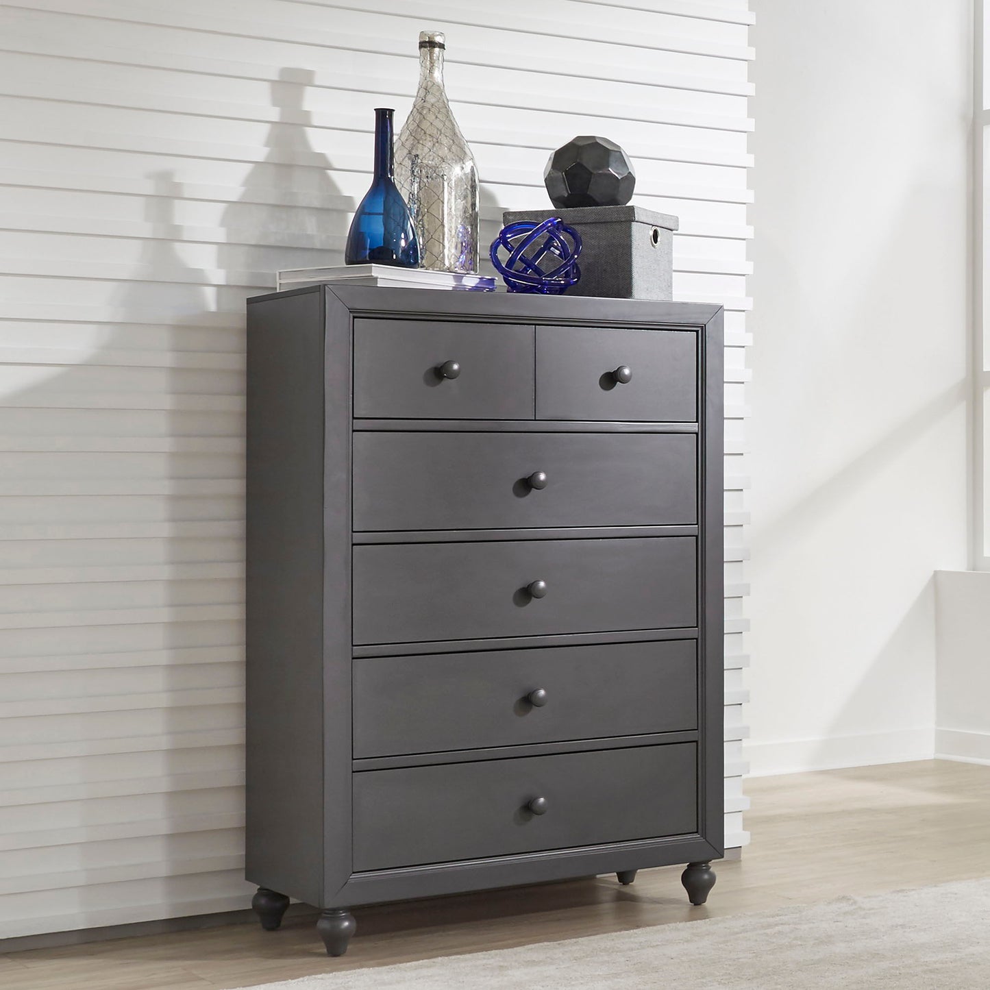 Cottage View - 5 Drawer Chest - Hornell Furniture Outlet