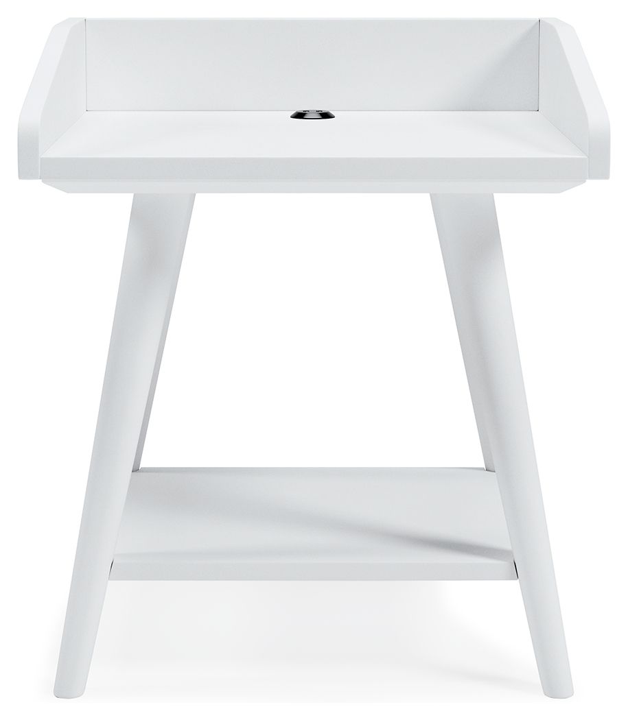 Blariden - White - Accent Table - Hornell Furniture Outlet