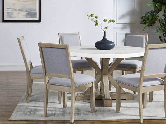 Carena - Side Chair (Set of 2) - Gray - Hornell Furniture Outlet