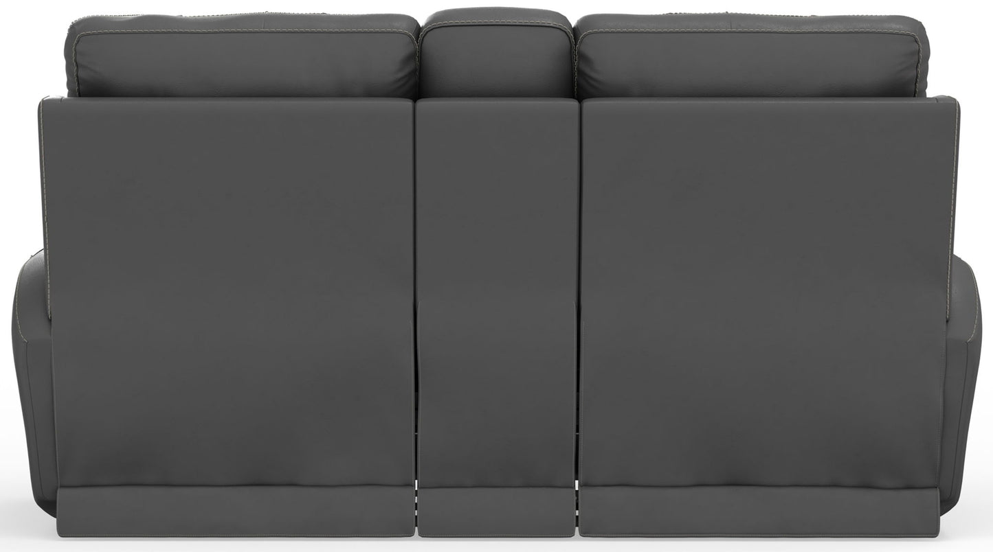 Fredda - Power Recliner Console Loveseat - Hornell Furniture Outlet