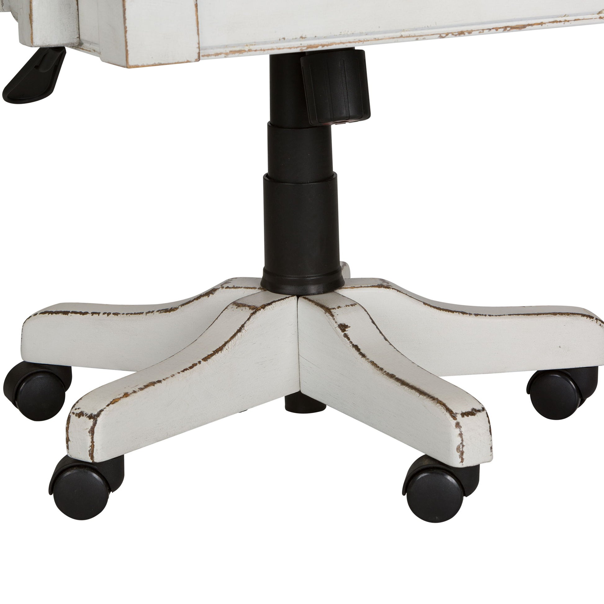 Magnolia Manor - Jr Executive Desk Chair - White - Hornell Furniture Outlet