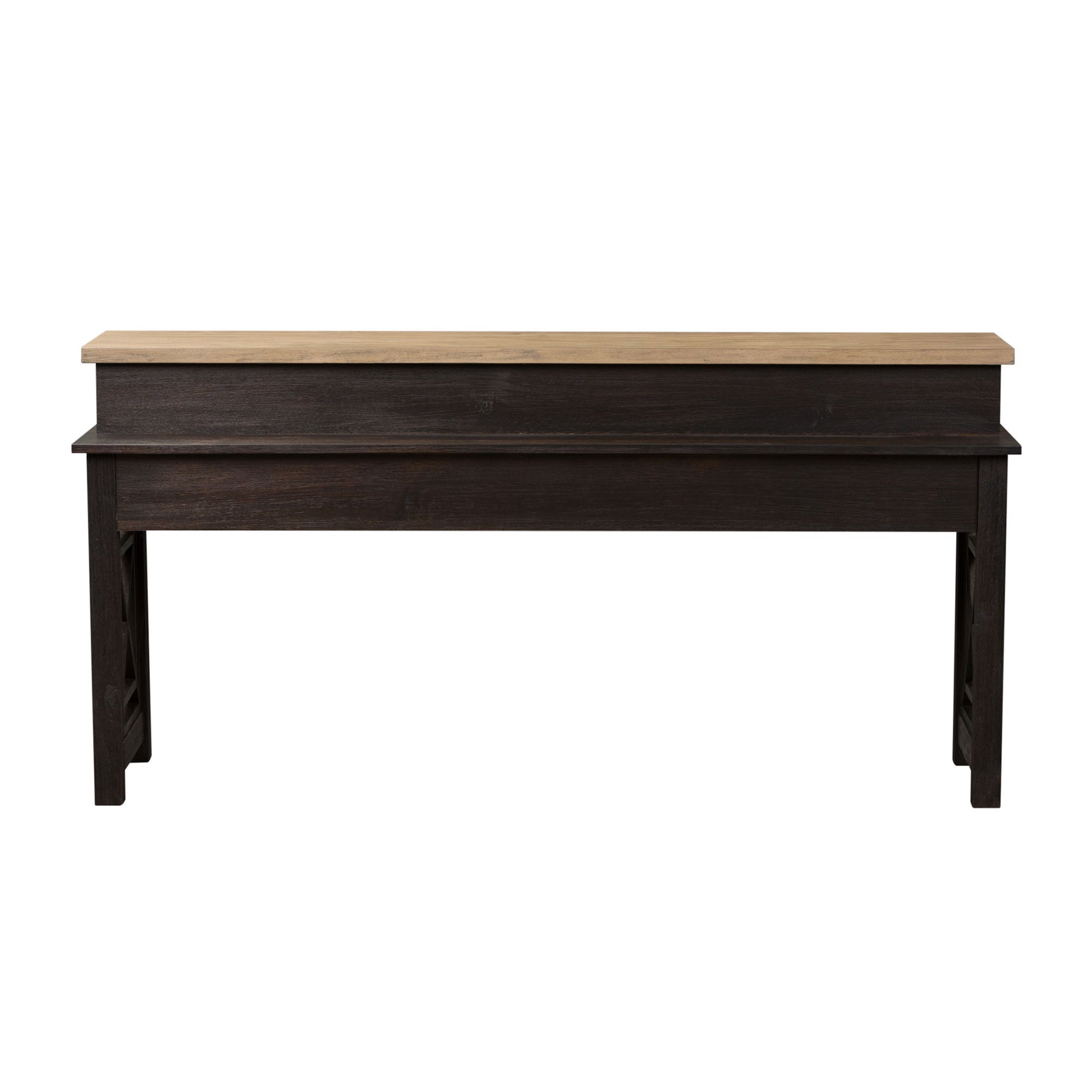 Heatherbrook - Console Bar Table - Black - Hornell Furniture Outlet