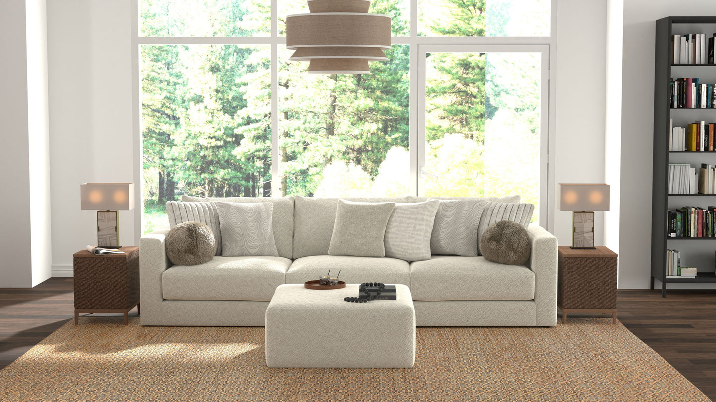 Ritzy - Modular Sofa And Included Cocktail Ottoman - Hornell Furniture Outlet